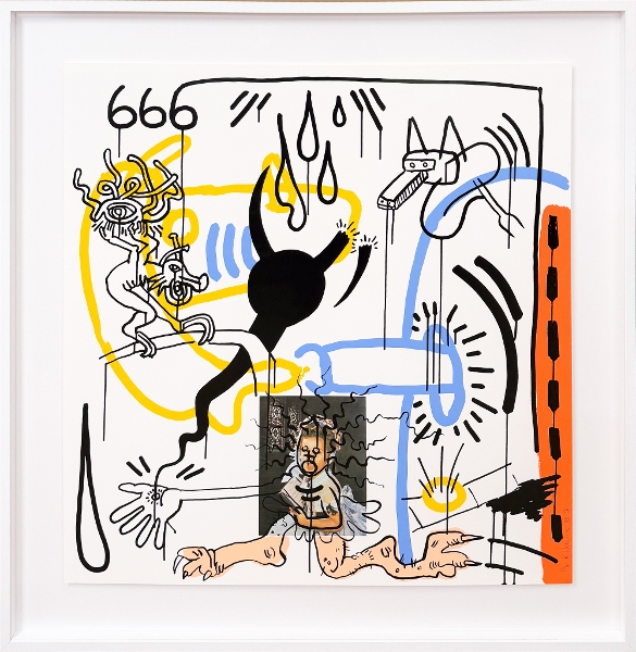HARING Keith - Plate 8 (Apocalypse)